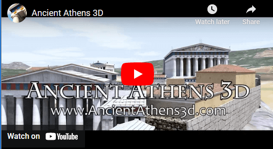 Τρισδιάστατη Απεικόνιση της Αθήνας (Video)